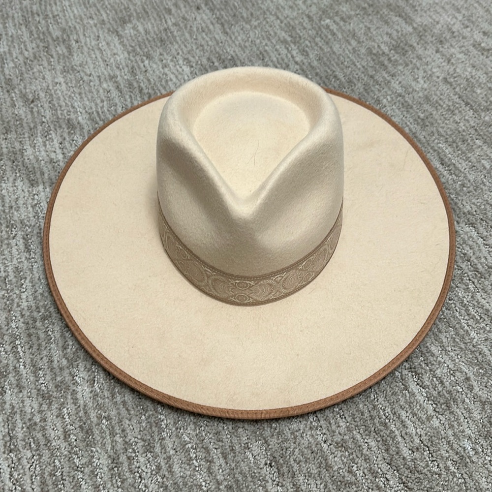 Lack of Color Ivory embroidered Rancher